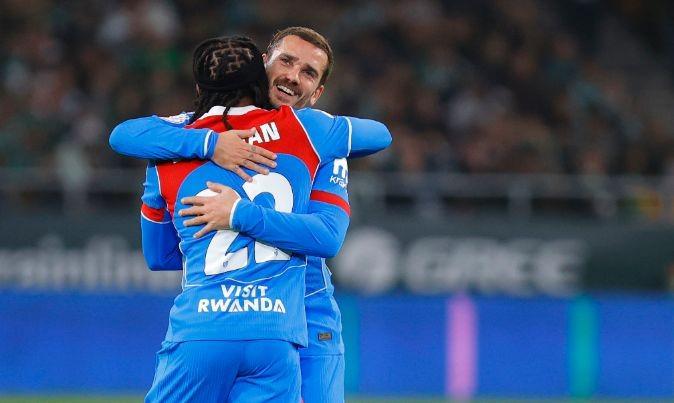 必发-格列兹曼：贝蒂斯的草皮是西班牙最好的，我们主场的帮不上忙